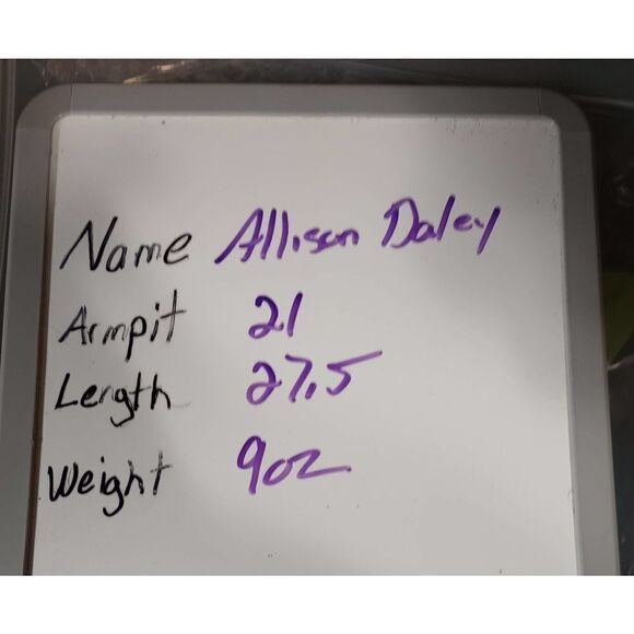 Alfred Dunner Black White Geometric Print 3/4 Sleeve Tunic Top - Picture 6 of 6